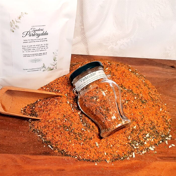 Pärkrydda i burk och refill
