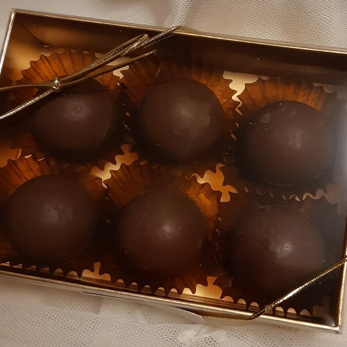 Kkrispigt goda chokladpraliner