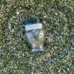 En glasburk med Salta Stänk från Holmö